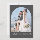 Love Thanks Arch Photo Mariage Merci (Devant)