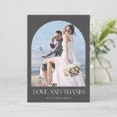 Love Thanks Arch Photo Mariage Merci (Debout devant)