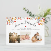 Love&Thanks Fleur sauvage 3 Photo Baby Merci (Debout devant)