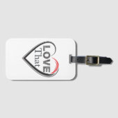 Love That Luggage Tag Bagagelabel (Voorkant (horizontaal))