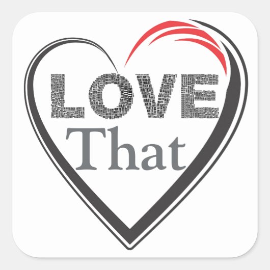 Love That Sticker (Devant)