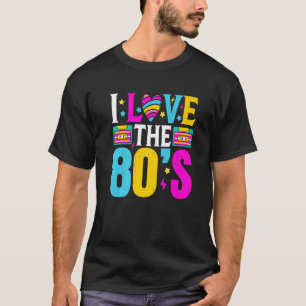 Love The 80s Classic Costume Born In 1980 T-shirt