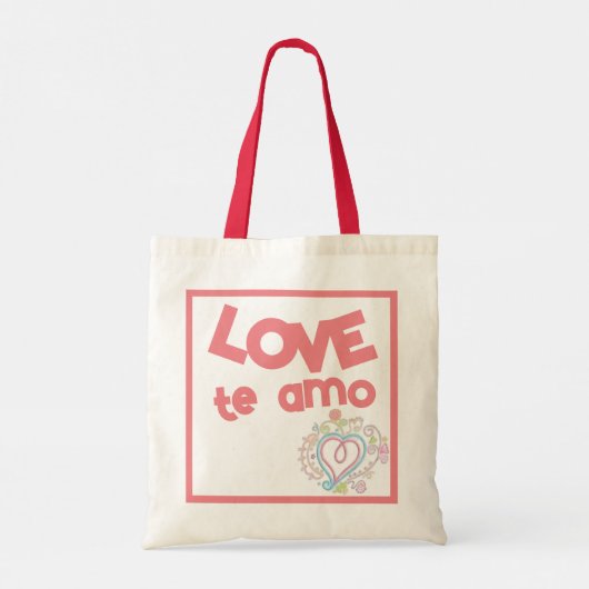Love the Amo Sac fourre-tout (Dos)