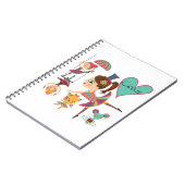 Love the Circus Notebook Journal (Côté gauche)