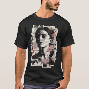 Love the Damage Vervuilde Straatcollage T-shirt