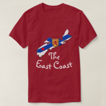 Love the East Coast Heart Nova Scotia shirt