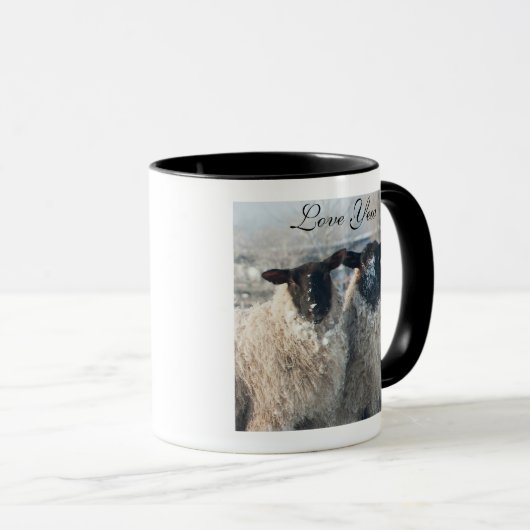 Love Theme Mug for Couples (Devant droit)