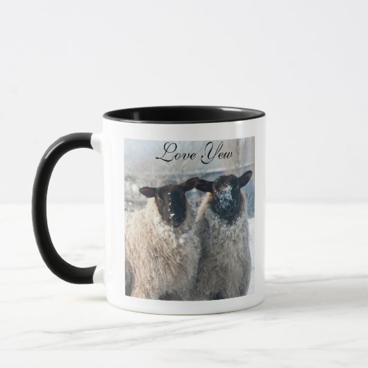 Love Theme Mug for Couples Mok (Links)