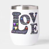 LOVE Thermal Tumbler (Arrière)
