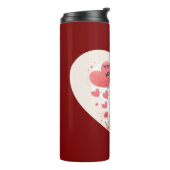 Love Thermal Tumbler Thermosbeker (Gedraaid links)