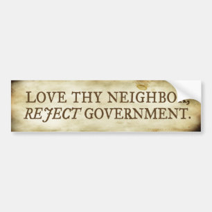 Love Thy Bumpersticker