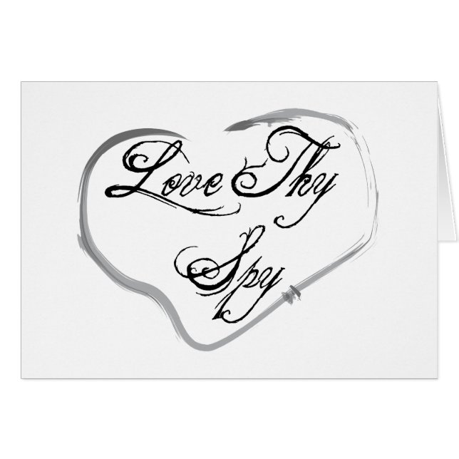 Love Thy Spy (Voorkant Horizontaal)
