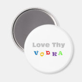 Love Thy Vodka Magneet (Voorkant / Achterkant)