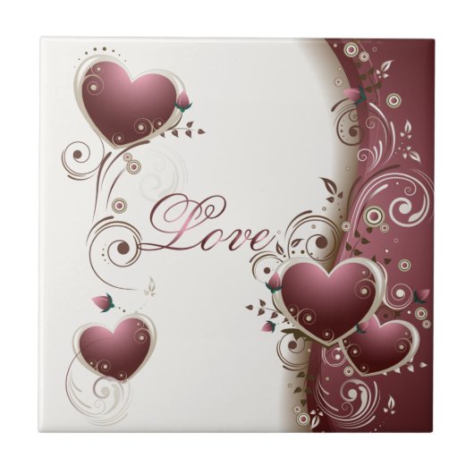 Love Tile Tegeltje (Voorkant)
