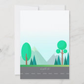 Love to Ride Invitation Kaart (Achterkant)