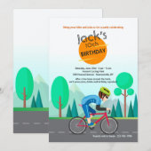 Love to Ride Invitation Kaart (Voorkant / Achterkant)