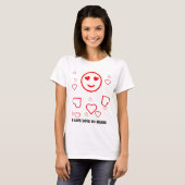Love to share t-shirt (Voorkant volledig)