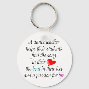 Love to Teach Dance Sleutelhanger(s) Sleutelhanger
