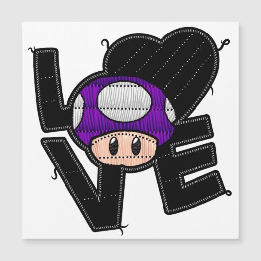 Love Toad - Paarse magneet (Voorkant)