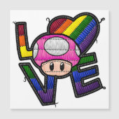 Love Toad - Regenboogmagneet (Voorkant)