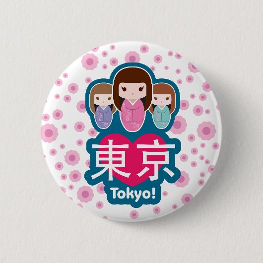 Love Tokyo Button (Voorkant)