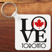 LOVE Toronto Canada Sleutelhanger (Voorkant)