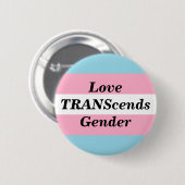 Love TRANScends Gender Button (Voorkant /achterkant)