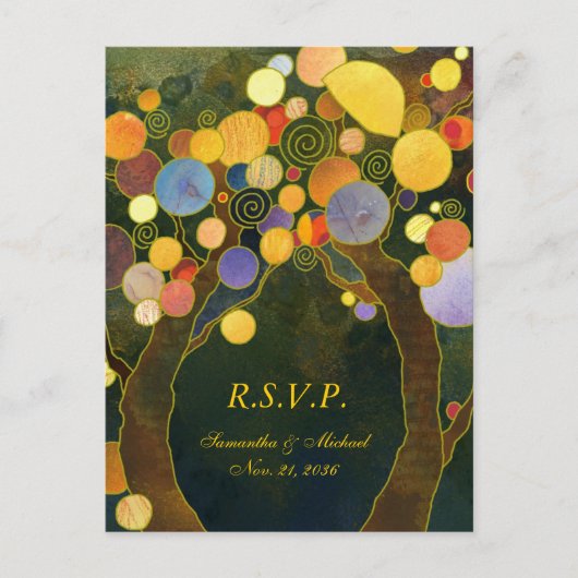 Love Treders Wedding Menu Choice RSVP (Voorkant)