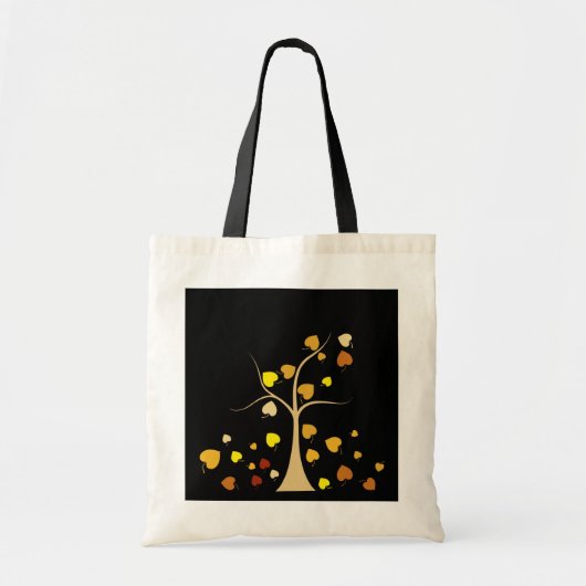 Love Tree Canvas tas (Voorkant)