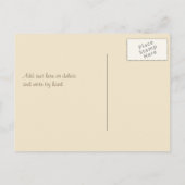 Love Tree Hearts Bruiloft Sla de datum op Aankondigingskaart (Achterkant)