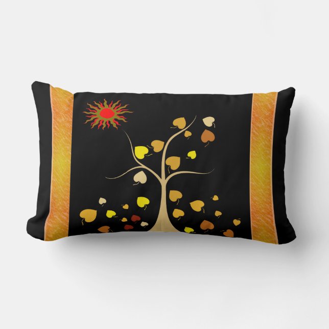 Love Tree Lumbar Pillow Kussen (Voorkant)
