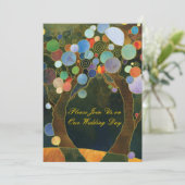 Love Trees (en bleu) : Invitations formelles de ma (Debout devant)