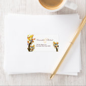 Love Trees : Étiquette de adresse Mariage (En situation)