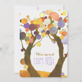 Love Trees New Home Housewarming Party Invitations Kaart (Voorkant)