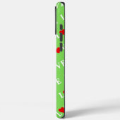 LOVE Trending Lime Green Modern Elegant Case-Mate iPhone Case (Achterkant / Links)