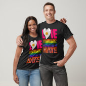 Love Trumps Hate Dark T shirt (Unisex)