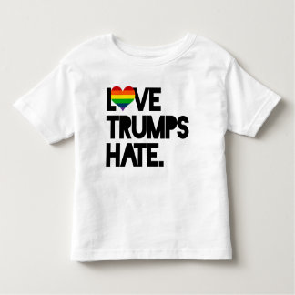 Love Trumps Hate Kinder Shirts