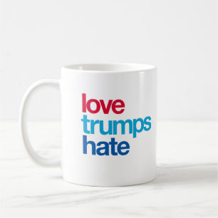 Love Trumps Hate Koffiemok