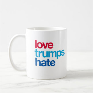Love Trumps Hate Koffiemok