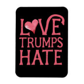 Love Trumps Hate Magneet (Verticaal)