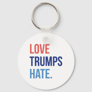 Love Trumps Hate Sleutelhanger