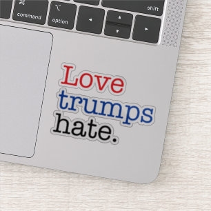 Love Trumps Hate Sticker