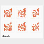 Love Trumps Hate Sticker (Vel)