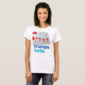 Love Trumps Hate T-Shirt (Voorkant volledig)