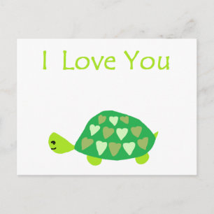 Love Turtle Briefkaart