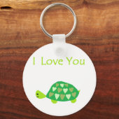 Love Turtle Sleutelhanger (Voorkant)