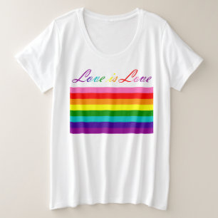 Love Typographie Gay pride LGBT Rainbow Flag