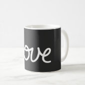 Love Typography Mug (Devant droit)