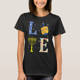 Love u2013 Holiday Season Judaism Jewish Faith Fan T-shirt