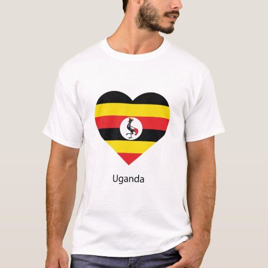 Love Uganda T-shirt (Voorkant)